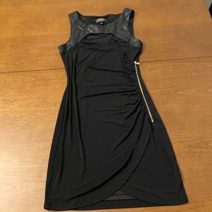 Women’s black cocktail dress